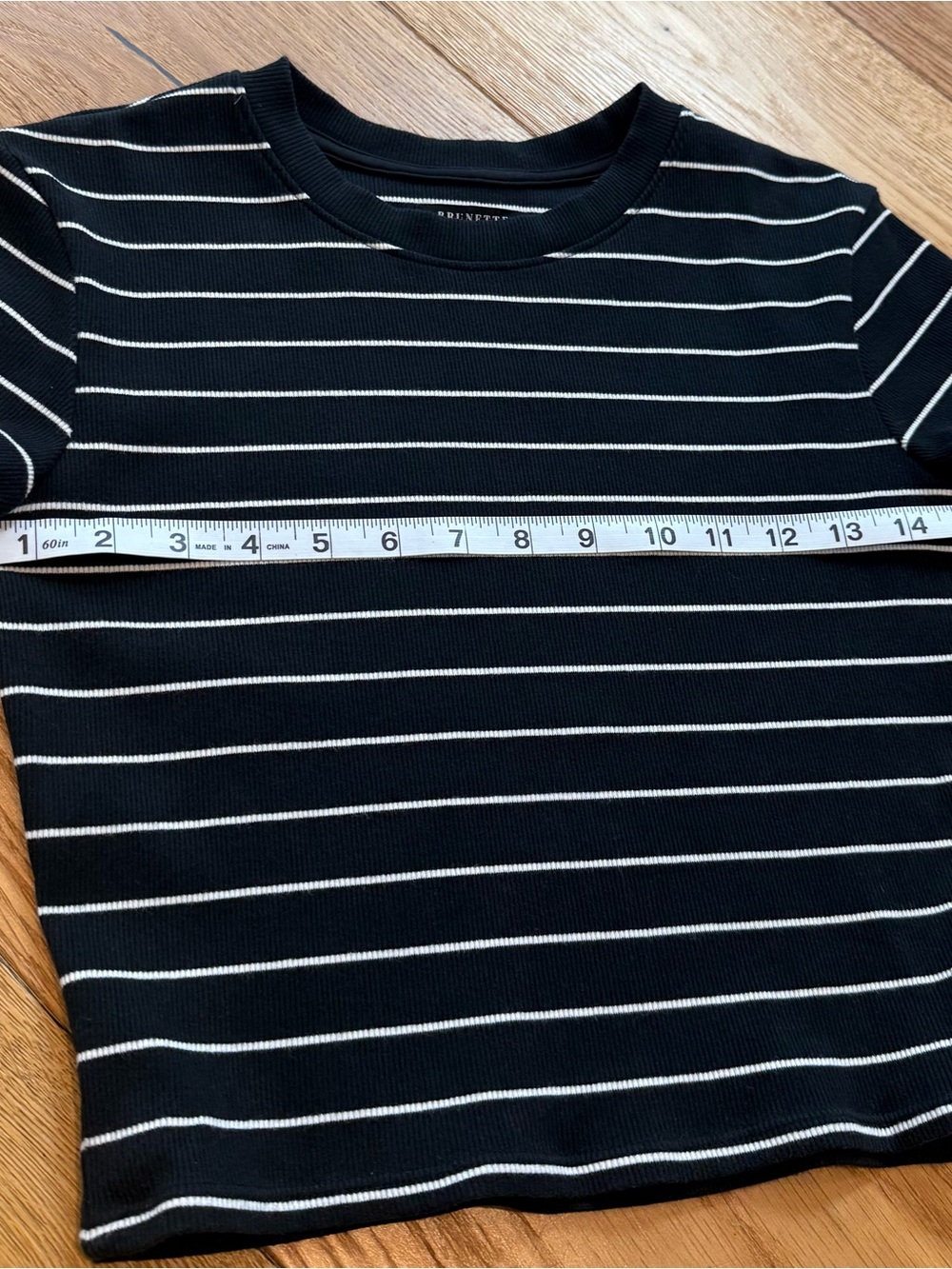 Brunette The Label ribbed T, S/M - Picture 10 of 10
